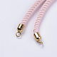 Création de bracelets à cordon torsadé en nylon(MAK-F018-13G-RS)-5