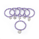(Jewelry Parties Factory Sale)304 Stainless Steel Charm Bracelets(BJEW-I268-07C)-1