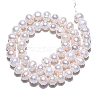 Natural Cultured Freshwater Pearl Beads Strands(PEAR-N013-07H)-5