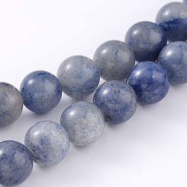 6mm Round Blue Aventurine Beads