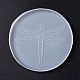 Food Grade Silicone Dragonfly Pattern Cup Mat Molds(DIY-C074-01)-3