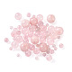 Pandahall cuentas de cuarzo rosa de piedras preciosas sueltas redondas naturales(G-TA0001-09)-5