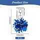 Flower PE Keychains(KEYC-WH20005-30B)-2