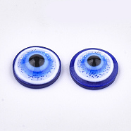 Craft Resin Doll Eyes, Stuffed Toy Eyes, Blue, 9.5~10x3.5mm(DIY-Q019-01B)
