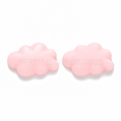 Resin Cabochons, Cloud, Pink, 22x14x6mm(CRES-T005-A-25A)