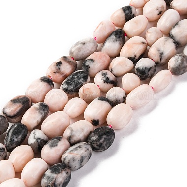 Nuggets Zebra Jasper Beads