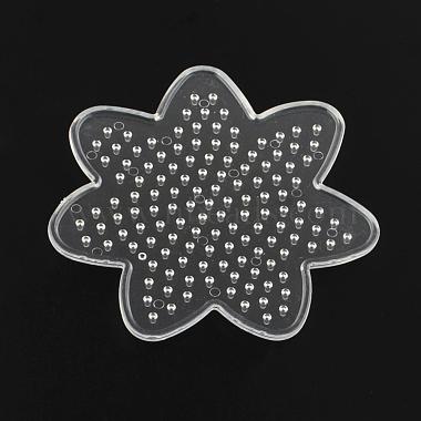 Flower ABC Plastic Pegboards used for 5x5mm DIY Fuse Beads(DIY-Q009-15)-2