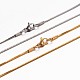 304 Stainless Steel Snake Chain Necklaces(NJEW-E026-12)-1