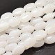 Natural White Jade Oval Bead Strands(G-L290-04)-1