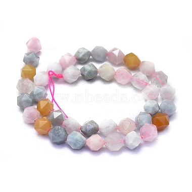 Natural Morganite Beads Strands(G-L552O-02-10mm)-3