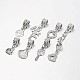 Alloy European Style Dangle Charms(MPDL-H020-6)-1