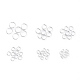 Messing Open Ringe springen(KK-JQ0001-01P)-2