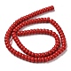 brins de perles de corail synth&eacute;tiques teints(CORA-P010-05B)-2