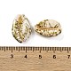 Spray Painted & Drawbench Cowrie Shell Beads(SSHEL-M023-03D)-3