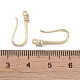 Brass Micro Pave Cubic Zirconia Earring Hooks(KK-U008-08G)-3