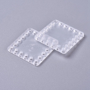 Planche de tissage acrylique transparente(DIY-WH0152-92)-2