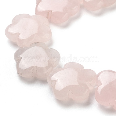 naturel a augmenté perles de quartz brins(G-F769-X01-02)-4