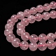 Natural  Rose Quartz Beads Strands(X-G-L104-8mm-01)-3