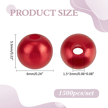1500pcs perles acryliques imitation perle(MACR-ME0001-25)-2