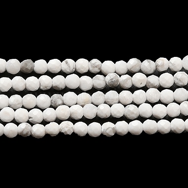 howlite naturelles brins de perles(G-E608-A01-A)-2