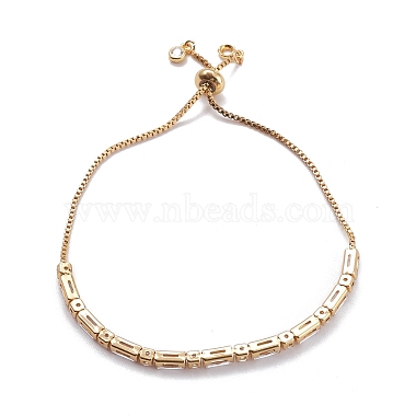 Cubic Zirconia Classic Tennis Bracelets for Girl Women(BJEW-F417-06G-RS)-2
