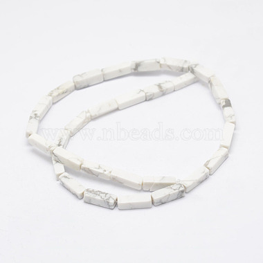 Chapelets de perles en howlite naturelle(X-G-E342-15)-2