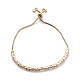 Cubic Zirconia Classic Tennis Bracelets for Girl Women(BJEW-F417-06G-RS)-2