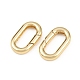 Brass Spring Gate Rings(KK-H292-58B-G)-2
