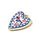 Printed Alloy Pendants(ENAM-F160-07A-G)-2