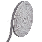 50M Reflective Polyester Ribbons, for Warning Tape, Light Grey, 5/8 inch(15mm)(OCOR-WH0070-306E)