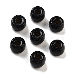 Natural Obsidian Beads, Barrel, 8~8.4x5~6.6mm, Hole: 2~3.2mm(G-C134-03K)