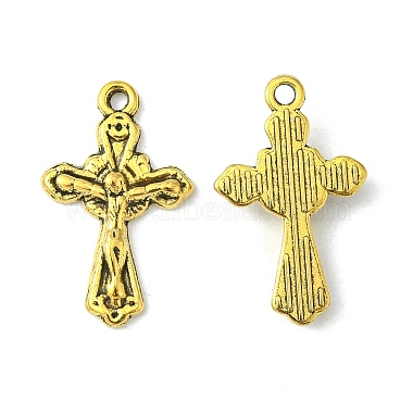 Antique Golden Cross Alloy Pendants