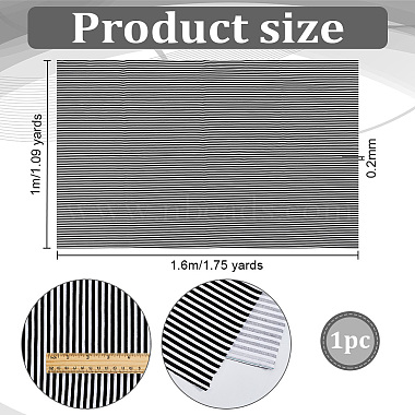 Cotton Fabric with Strip Pattern(DIY-PH0037-96A)-2