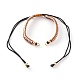 Adjustable Nylon Thread Braided Bracelet Making(AJEW-JB00857-05)-1