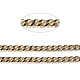 Golden Brass Enamel Curb Chain(CHC-H103-07H-G)-2