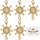 Long-Lasting Plated Brass Micro Pave Clear Cubic Zirconia Connector Charms(KK-BBC0003-34)-1