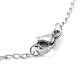 202 Stainless Steel Rosary Bead Necklaces(NJEW-D060-01E-GP)-2