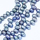 brins de perles de culture d'eau douce naturelles(PEAR-G004-01C-01)-1