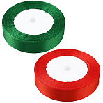 2 Rolls 2 Colors Polyester Ribbons, for Gift Wrapping, Mixed Color, 3/4 inch(20mm), about 25.00 Yards(22.86m)/roll, 1 roll/color(OCOR-GF0005-32)