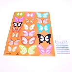 PVC Wall Stickers, with Glue Stickers, for Home Living Room Bedroom Decoration, 3D Butterfly, Mixed Color, Butterfly: 3.3~6.5x5~7.5cm, 18pcs/set(DIY-WH0214-79A)