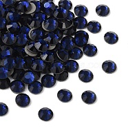 Preciosa&reg Crystal Hotfix Flatback Stones, Czech Crystal, Round(438 11 612 Chaton Rose VIVA 12 &reg), 30280 Dark Indigo, SS6(1.9~2.1mm)(Y-PRC-HSS6-30280)