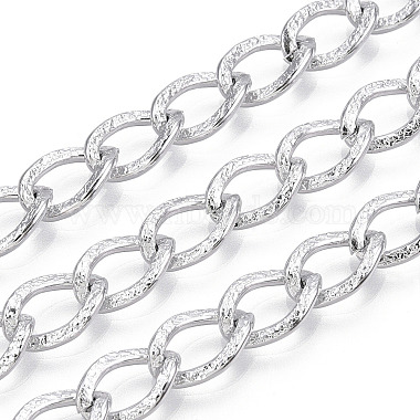 Aluminium Textured Curb Chains(CHA-T001-45S)-3