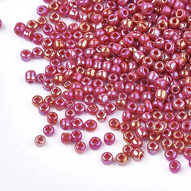 Opaque Glass Seed Beads(SEED-S023-01C-05)-2