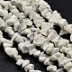 Chip Natural Howlite Beads Strands(X-G-N0134-11)-1