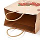Christmas Theme Hot Stamping Rectangle Paper Bags(CARB-F011-02D)-5