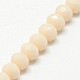 Imitation Jade Glass Faceted Rondelle Beads Strands(X-GLAA-F001-6x4mm-14)-1