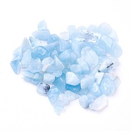 Natural Aquamarine Beads, Undrilled/No Hole, Chips, 5~22x4~9x2~6mm(X-G-I221-27)