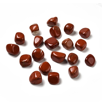 Natural Red Jasper Beads, No Hole, Nuggets, Tumbled Stone, Healing Stones for 7 Chakras Balancing, Crystal Therapy, Meditation, Reiki, Vase Filler Gems, 16~33x16~33x10~25mm