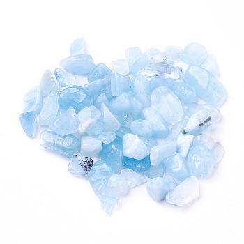 Natural Aquamarine Beads, Undrilled/No Hole, Chips, 5~22x4~9x2~6mm
