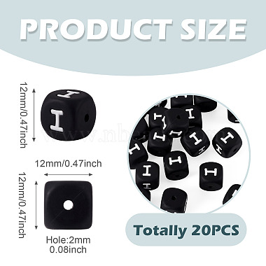 20Pcs Food Grade Eco-Friendly Silicone Beads(SIL-TADJ0001-04I)-3